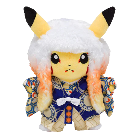 Pokemon Center Japan Plushie - Kabuki Pikachu (Pokemon Center Tokyo DX)