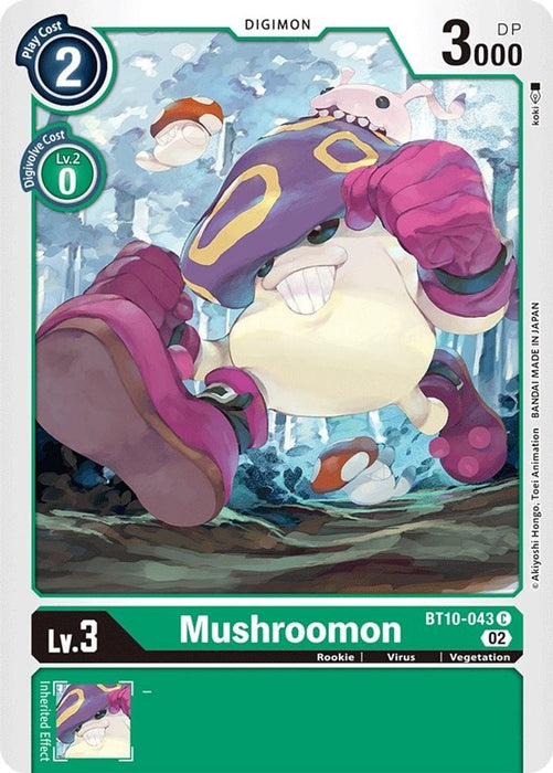Mushroomon (#BT10-043 C) (Xros Encounter) Near Mint