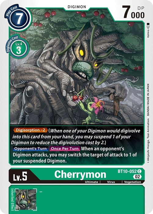 Cherrymon (#BT10-052 C) (Xros Encounter) Near Mint