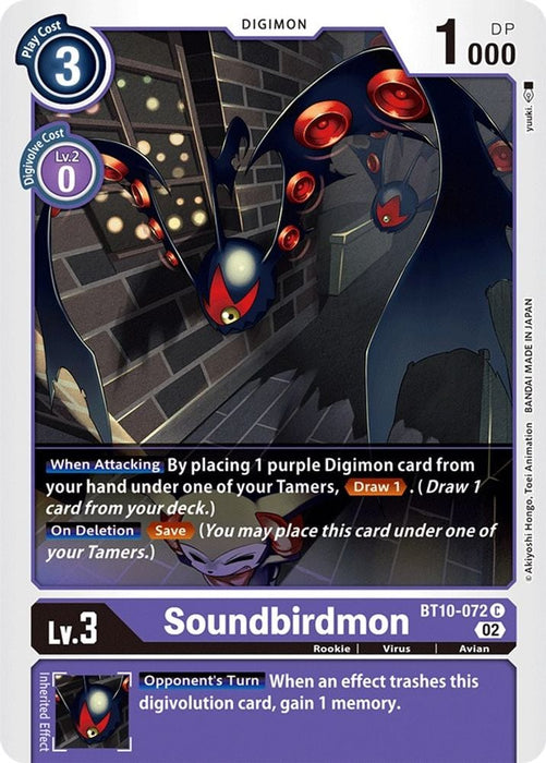 Soundbirdmon (#BT10-072 C) (Xros Encounter) Near Mint