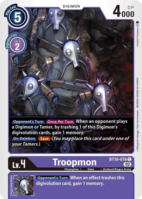 Troopmon (#BT10-076 C) (Xros Encounter) Near Mint