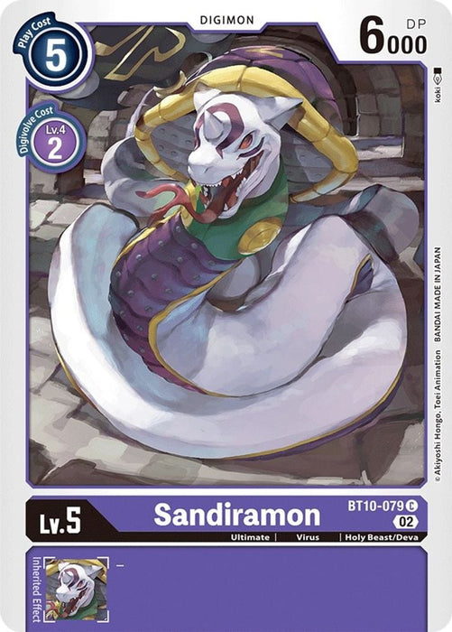 Sandiramon (#BT10-079 C) (Xros Encounter) Near Mint