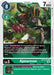 Ajatarmon (#BT10-053 U) (Xros Encounter Pre-Release Cards)