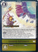 Lonkhe Adistakto (#BT10-101 U) (Xros Encounter Pre-Release Cards)