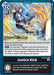 Justice Kick (#BT10-106 U) (Xros Encounter Pre-Release Cards) Near Mint Foil