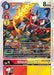 Shoutmon X4 (#BT10-009 R) (Xros Encounter Pre-Release Cards) Near Mint Foil