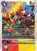 Shoutmon X4 (#BT10-009 R) (Xros Encounter Pre-Release Cards)