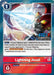Image for Lightning Joust (DC-1 2022 Stamped) (ST7-11 U) - Digimon Card Game