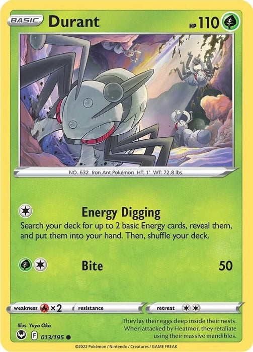 Durant (#013/195) (SWSH12: Silver Tempest)
