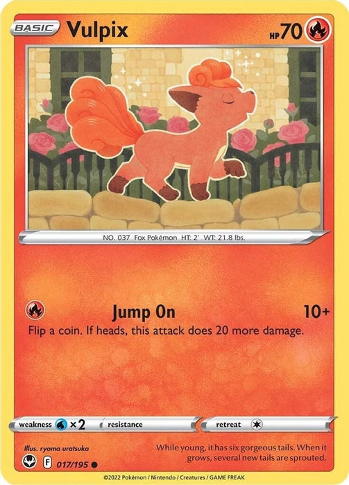 Vulpix (#017/195) (SWSH12: Silver Tempest)