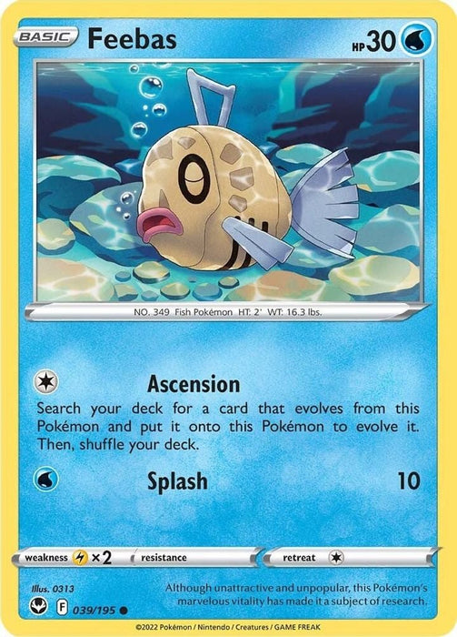 Feebas (#039/195) (SWSH12: Silver Tempest)