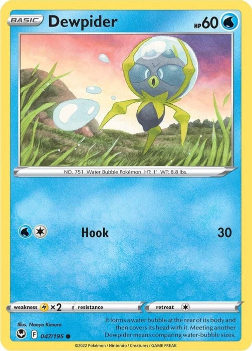 Dewpider (#047/195) (SWSH12: Silver Tempest)