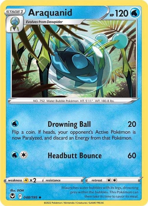 Araquanid (#048/195) (SWSH12: Silver Tempest)