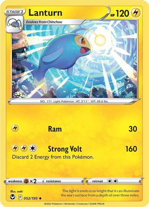 Lanturn (#052/195) (SWSH12: Silver Tempest)