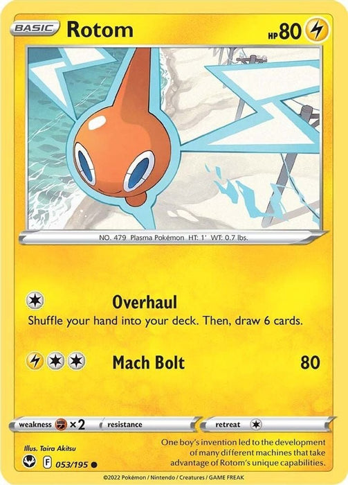 Rotom (#053/195) (SWSH12: Silver Tempest)