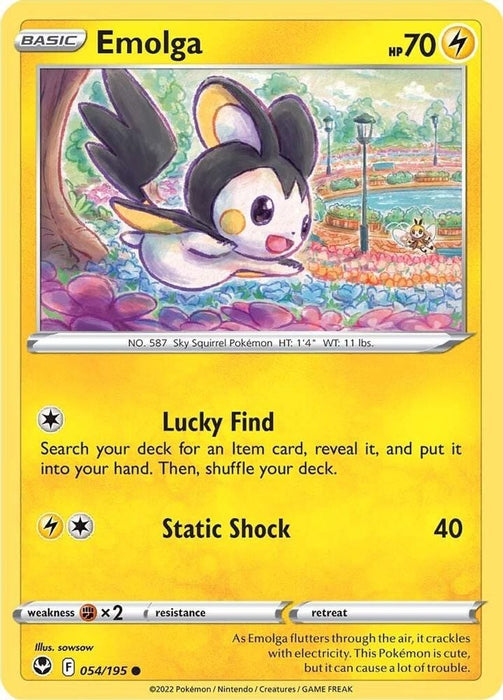Emolga (#054/195) (SWSH12: Silver Tempest)