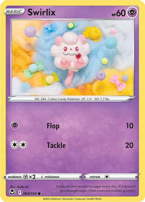 Swirlix (#083/195) (SWSH12: Silver Tempest)