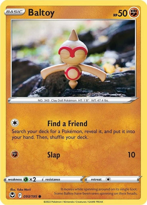 Baltoy (#093/195) (SWSH12: Silver Tempest)