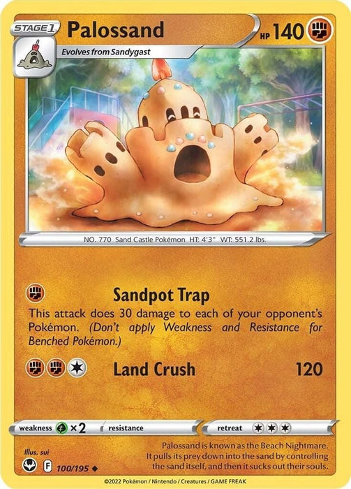 Palossand (#100/195) (SWSH12: Silver Tempest)