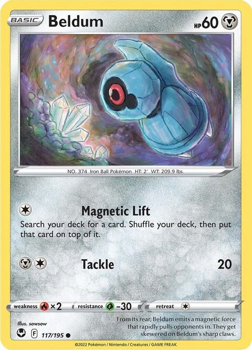 Beldum (#117/195) (SWSH12: Silver Tempest)