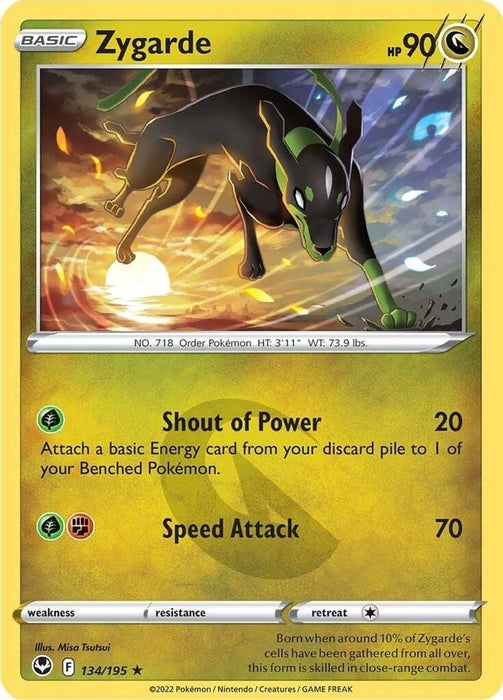 Zygarde (#134/195) (SWSH12: Silver Tempest)