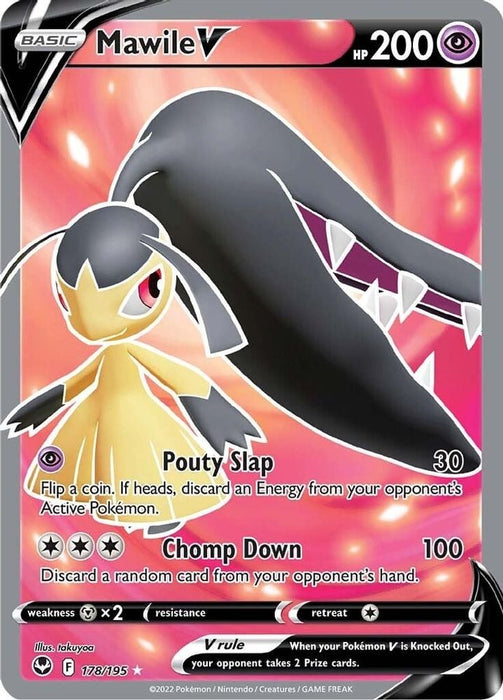 Mawile V (Full Art) (#178/195) (SWSH12: Silver Tempest)