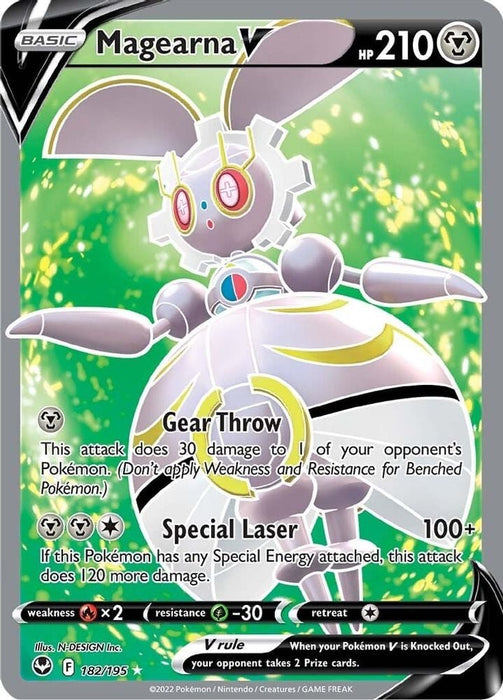 Magearna V (Full Art) (#182/195) (SWSH12: Silver Tempest)