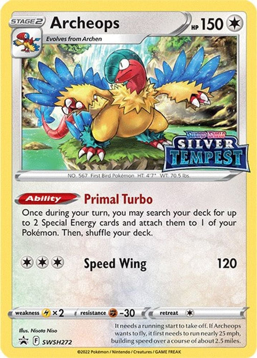 Archeops - SWSH272 (Prerelease) (#SWSH272) (SWSH: Sword & Shield Promo Cards)