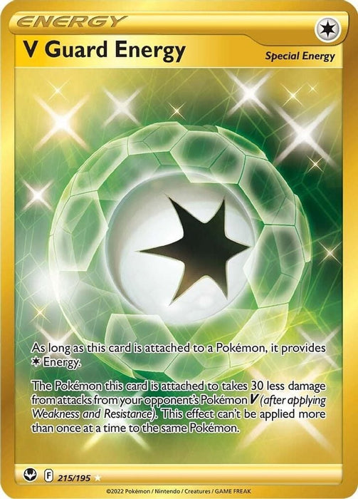 V Guard Energy (Secret) (#215/195) (SWSH12: Silver Tempest)