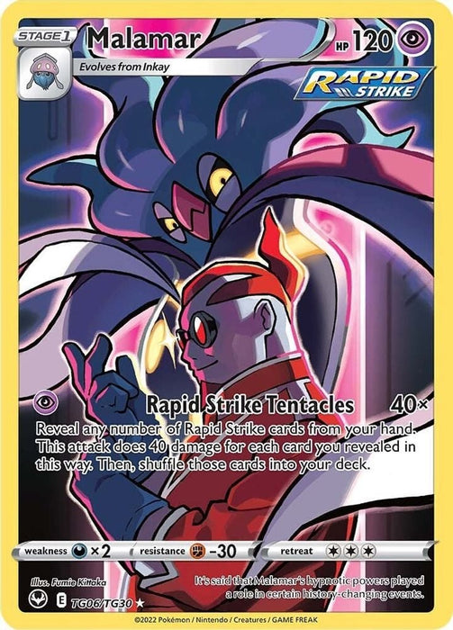 Malamar (#TG06/TG30) (SWSH12: Silver Tempest Trainer Gallery)