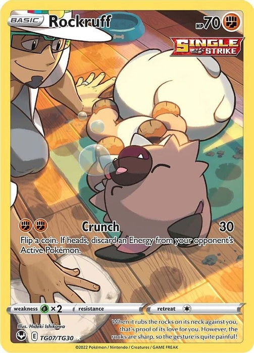 Rockruff (#TG07/TG30) (SWSH12: Silver Tempest Trainer Gallery)