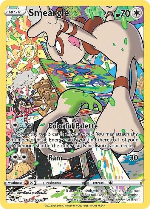 Smeargle (#TG10/TG30) (SWSH12: Silver Tempest Trainer Gallery)