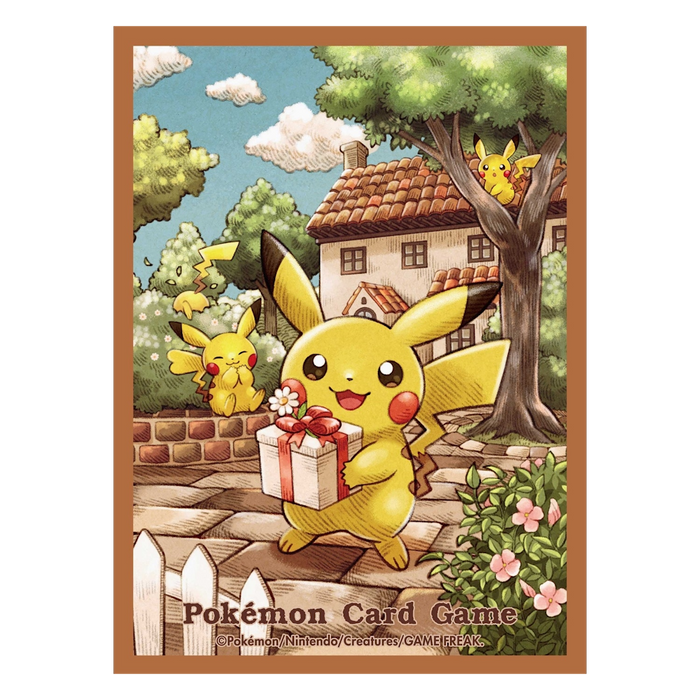 Pokemon Center Japan Sleeves - Pikachu's Gift