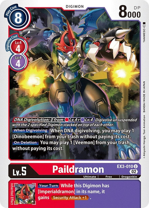 Paildramon (EX3-010 U)