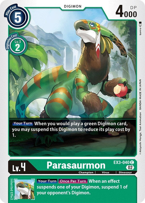 Parasaurmon (EX3-040 C)