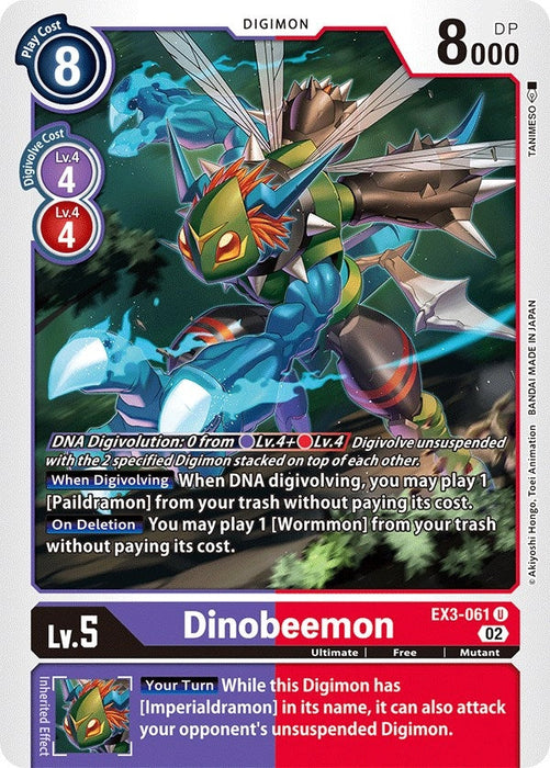 Dinobeemon (EX3-061 U)