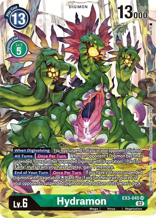 Hydramon (Alternate Art) (EX3-045 SR)