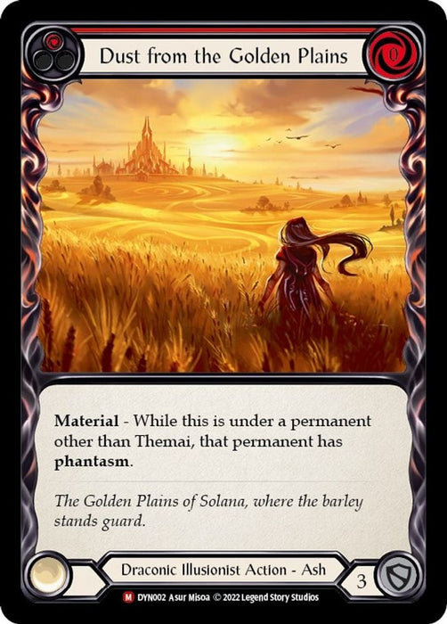 Dust from the Golden Plains (#DYN002) (Dynasty) Near Mint