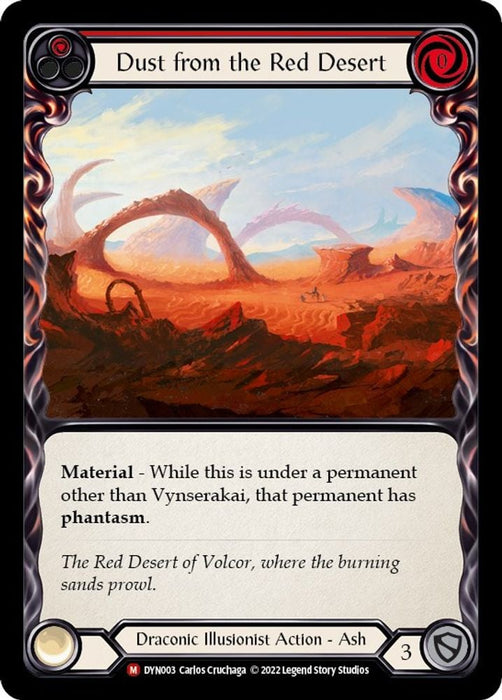 Dust from the Red Desert (#DYN003) (Dynasty) Near Mint