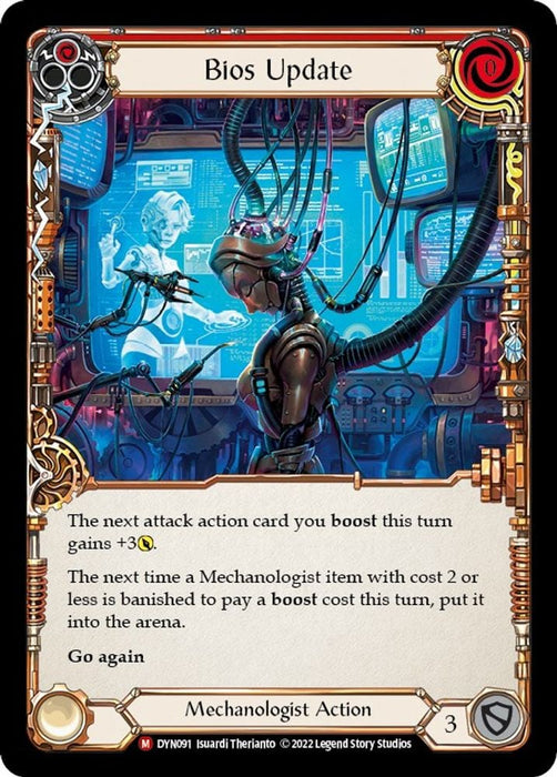 Bios Update (#DYN091) (Dynasty) Near Mint Rainbow Foil