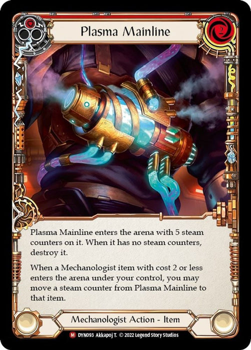 Plasma Mainline (#DYN093) (Dynasty) Near Mint Cold Foil