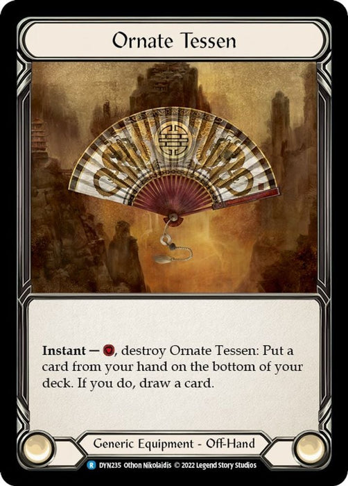 Ornate Tessen (#DYN235) (Dynasty) Near Mint Cold Foil