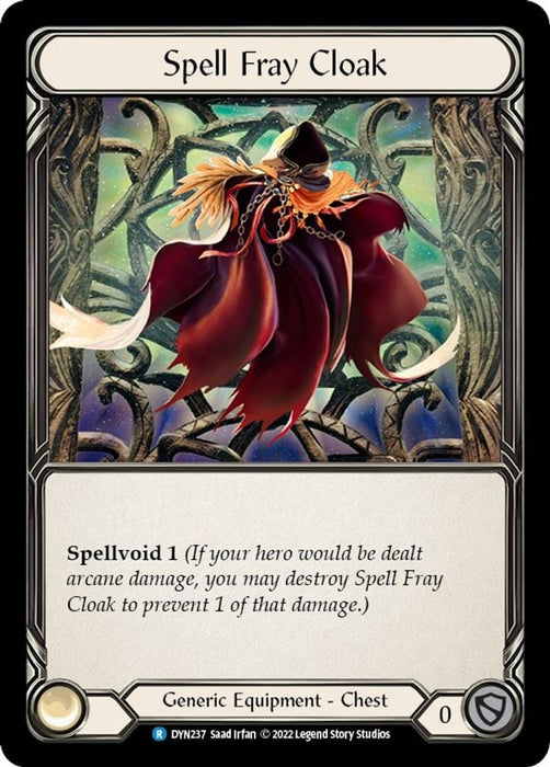 Spell Fray Cloak (#DYN237) (Dynasty) Near Mint Cold Foil