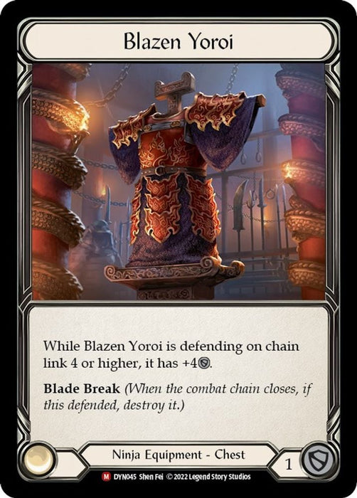 Blazen Yoroi (#DYN045) (Dynasty) Near Mint