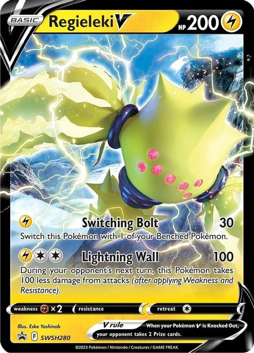 Regieleki V - SWSH280 (#SWSH280) (SWSH: Sword & Shield Promo Cards)