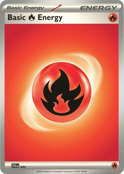 Image for Basic Fire Energy - 002 (002) [SVE: Scarlet & Violet Energies] - Pokemon