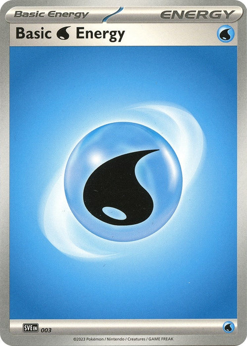 Image for Basic Water Energy - 003 (003) [SVE: Scarlet & Violet Energies] - Pokemon