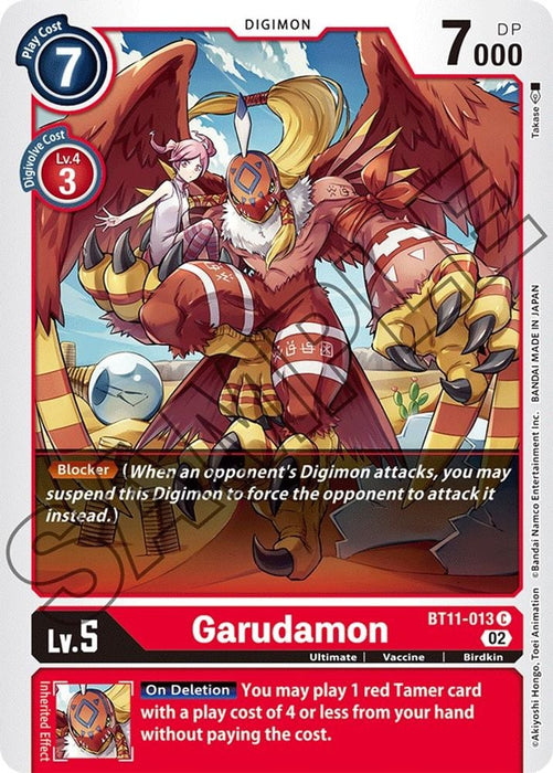 Garudamon (#BT11-013 C) (Dimensional Phase)