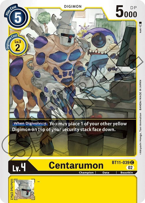 Centarumon (#BT11-039 C) (Dimensional Phase)