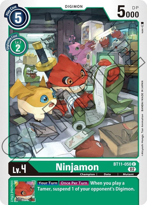 Ninjamon (#BT11-050 C) (Dimensional Phase)